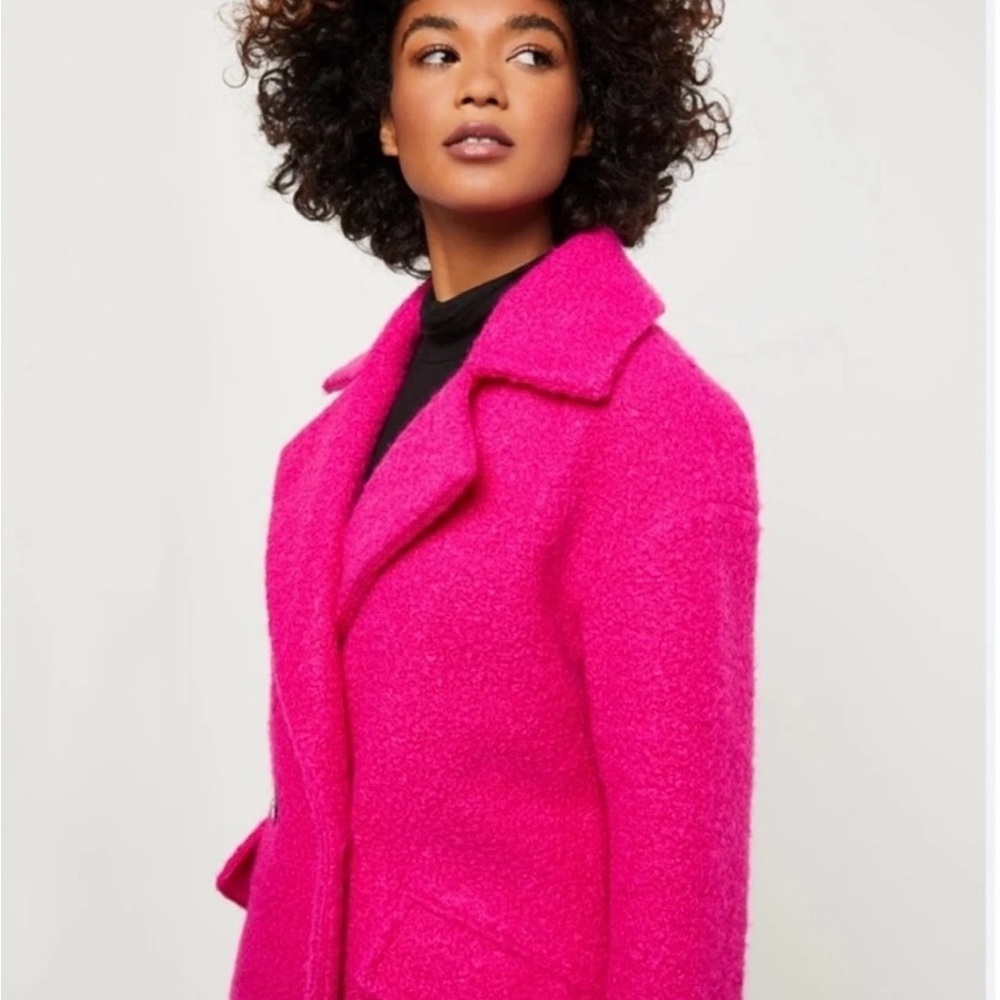 Bcbgeneration Bright Pink Coat - image 1